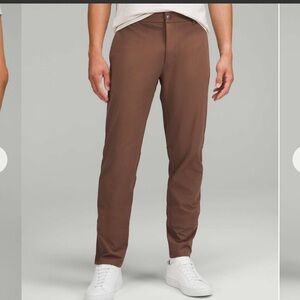 Lululemon Commission Classic-Fit Pant 34" *Warpstreme Dark Mocha 31